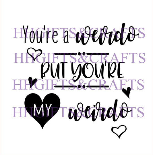 LVL021 - YOU'RE MY WEIRDO - FRAME VINYL