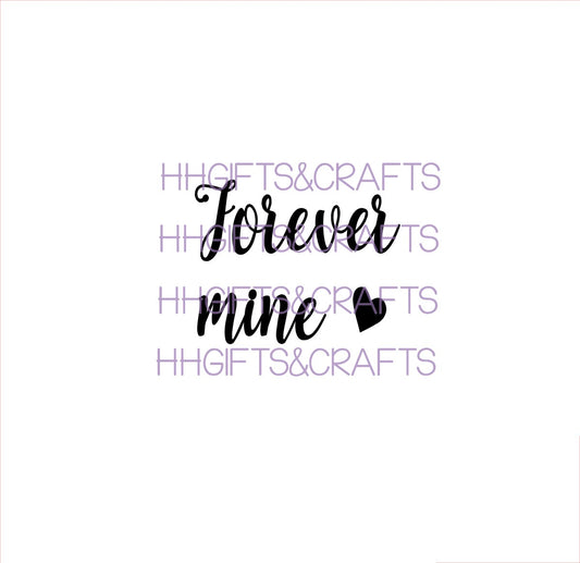 LVS08 - FOREVER MINE - SMALL VINYL