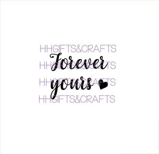 LVS10 - FOREVER YOURS - SMALL VINYL