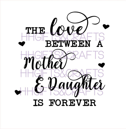 MU13 - THE LOVE BETWEEN MOTHER AND DAUGHTER - FRAME VINYL