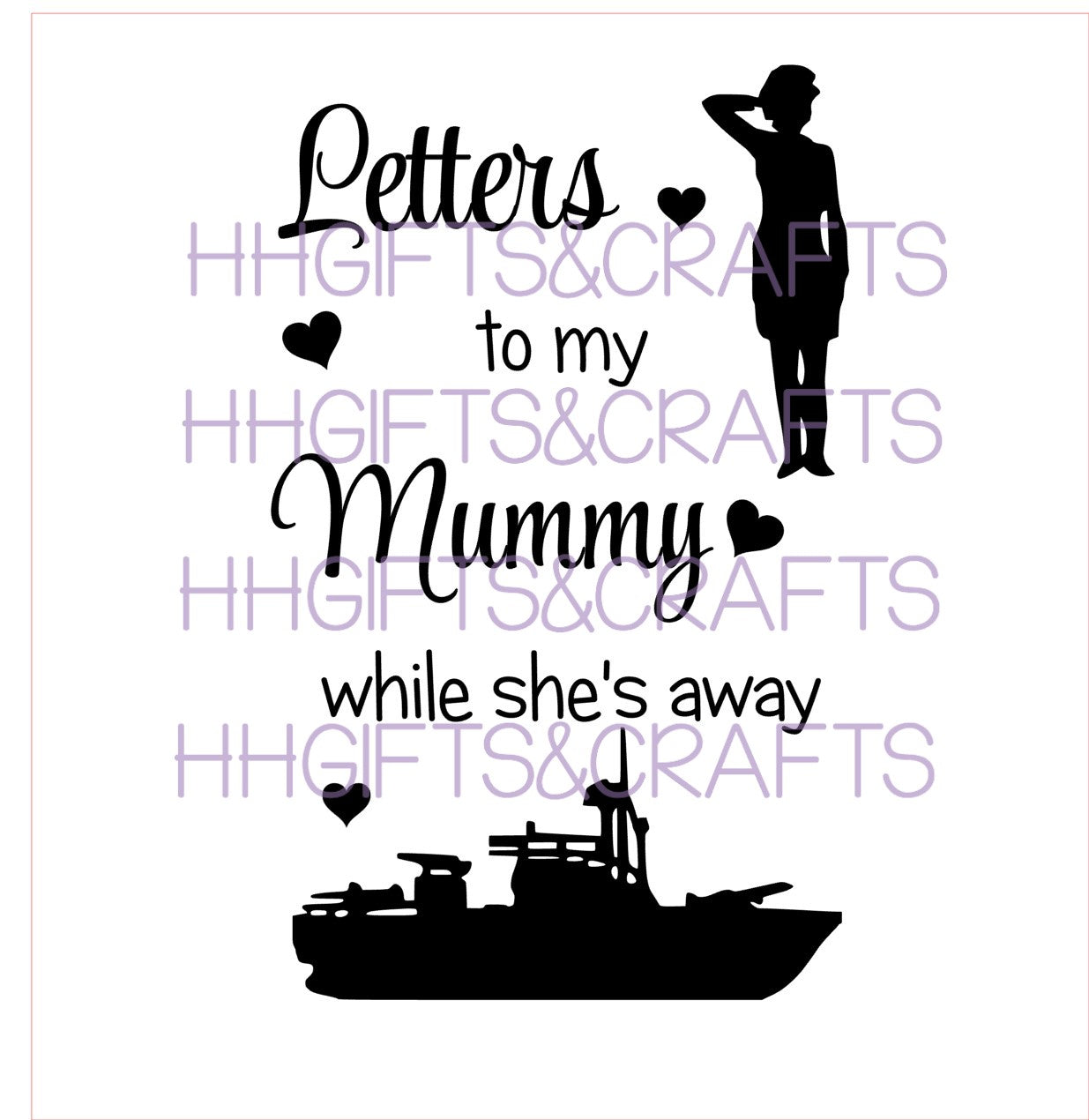 NB06 - LETTERS TO MY MUM/DAD WHILE THEY ARE AWAY - FORCES PARENT
