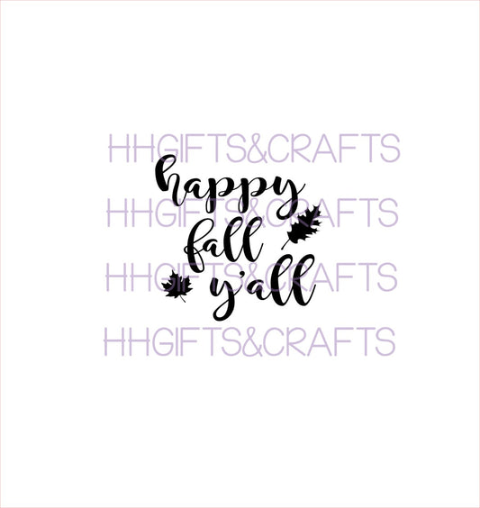 TG16 - HAPPY FALL Y'ALL - SMALL VINYL