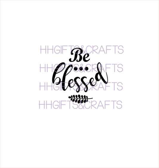 TG18 - BE BLESSED - SMALL VINYL