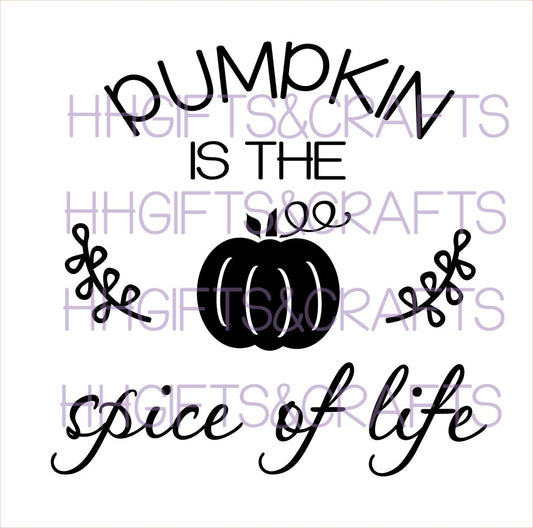 TG20 - PUMPKIN IS THE SPICE OF LIFE - FRAME VINYL
