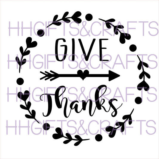 TG25 - GIVE THANKS - FRAME VINYL