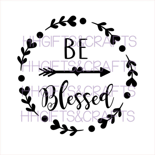 TG27 - BE BLESSED - FRAME VINYL