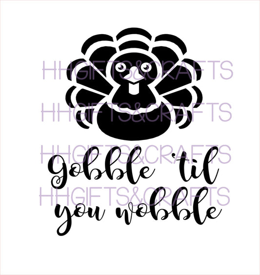 TG02 - GOBBLE TIL WOBBLE - FRAME VINYL